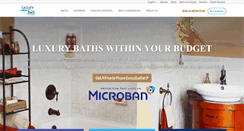 Desktop Screenshot of luxurybath.com