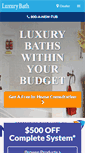 Mobile Screenshot of luxurybath.com